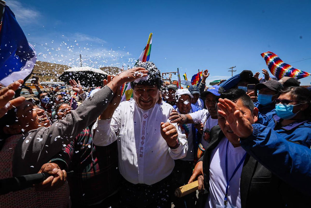 Fotógrafo Estanislao Santos - Estanislao Santos fotógrafo | Registro fotográfico: Evo Morales y acto de apoyo en Bolivia